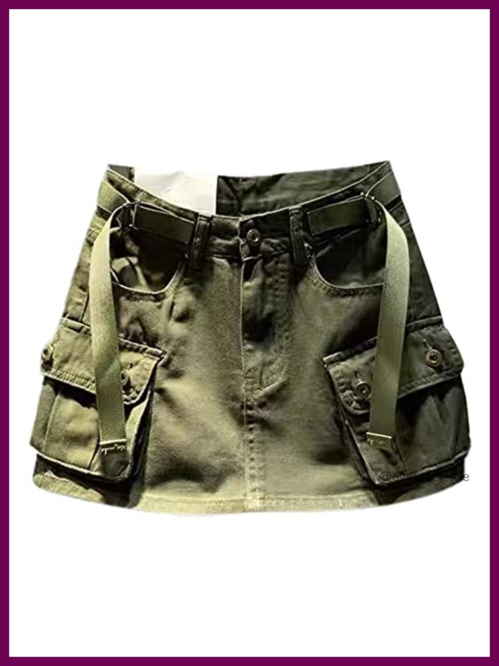Women's Mini Cargo Denim Skirt Low Rise Y2K Bodycon Pencil Cotton Jean Skirt